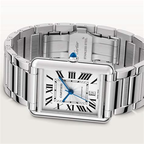 used cartier tank watches|cartier tank must for sale.